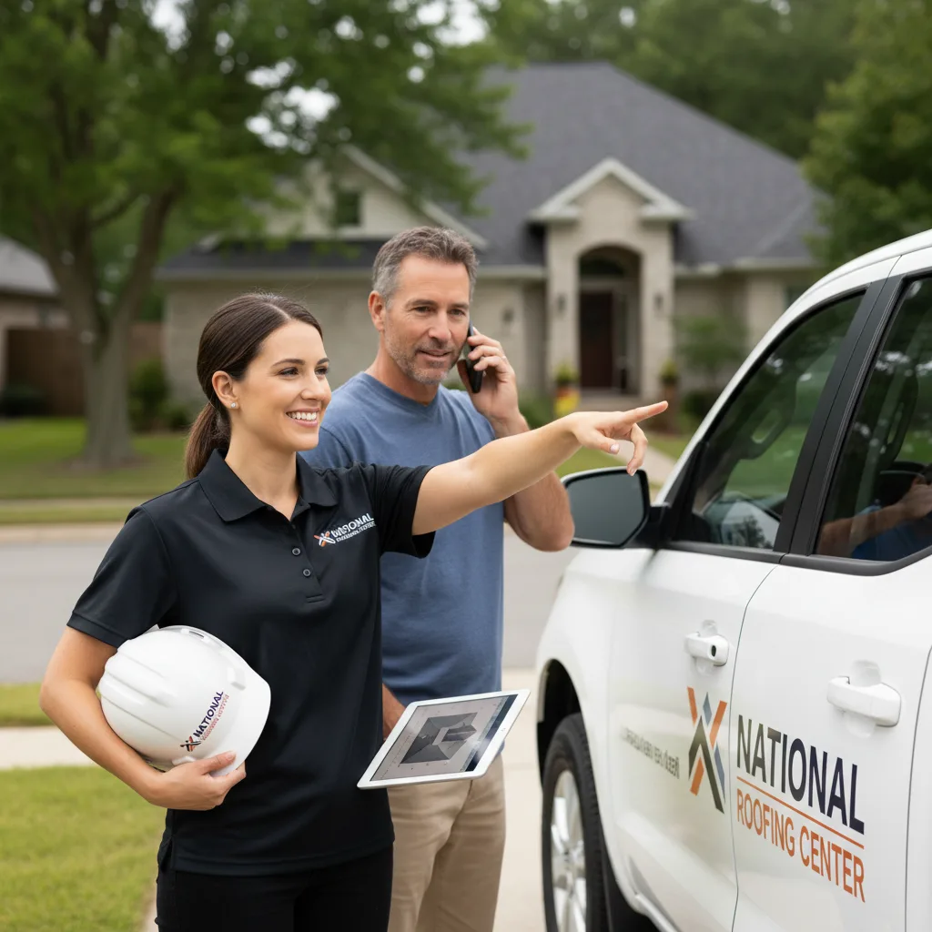 National Roofing Center customer support in Hustisford
